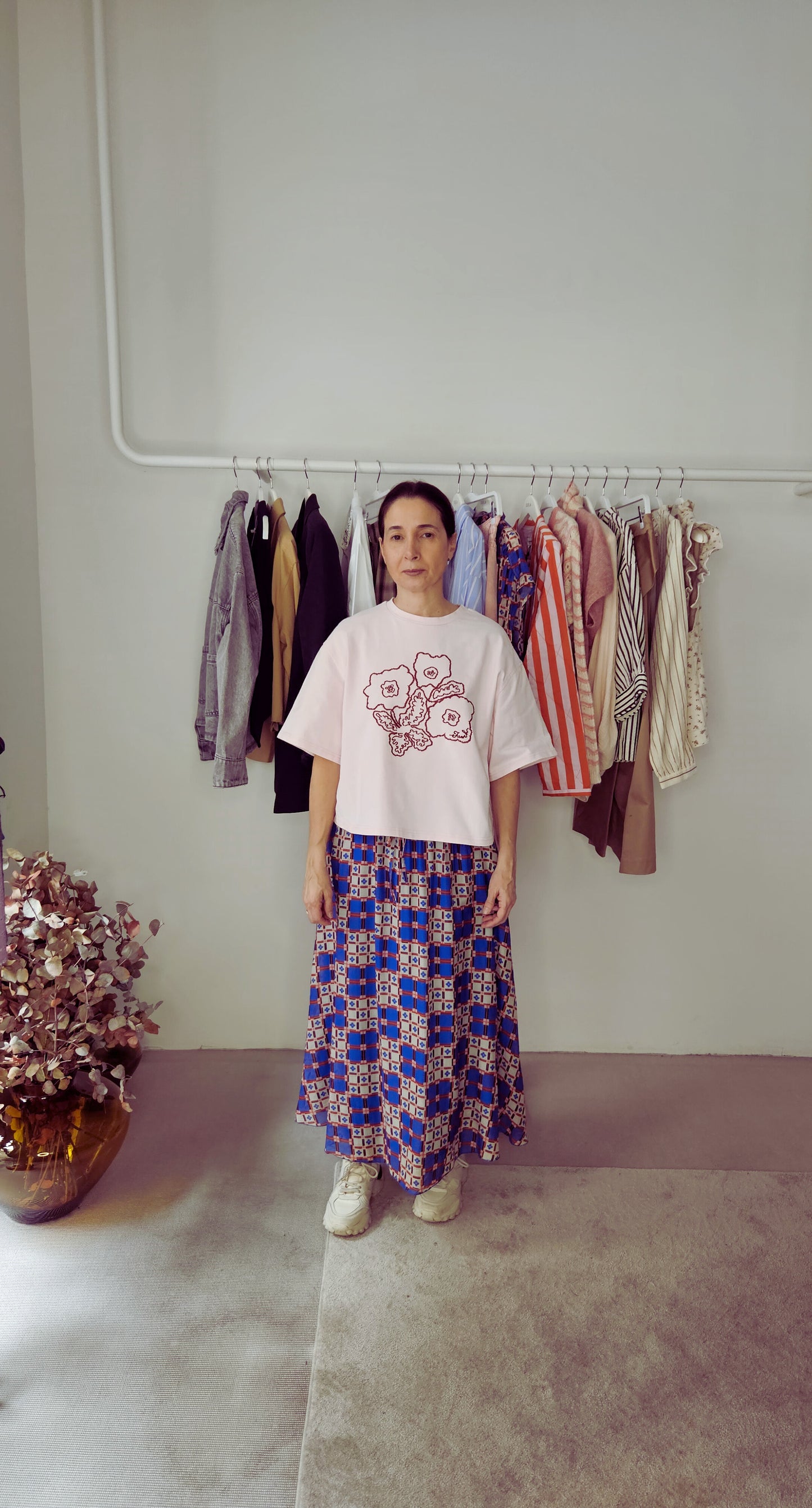 Falda Estampado Azulejos