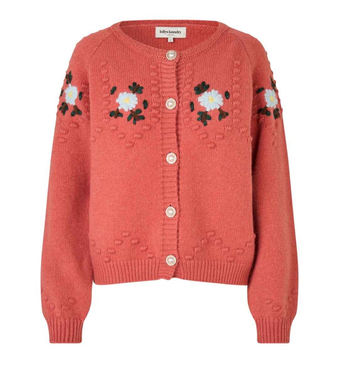 Chaqueta Punto Flor ( Da Talla)