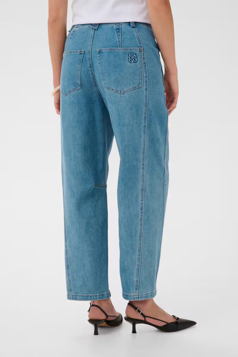 Jeans Baggy Azul Medio