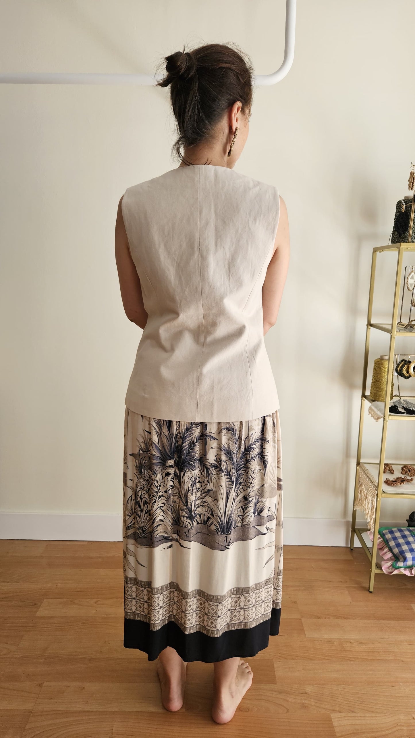 Chaleco Traje Largo