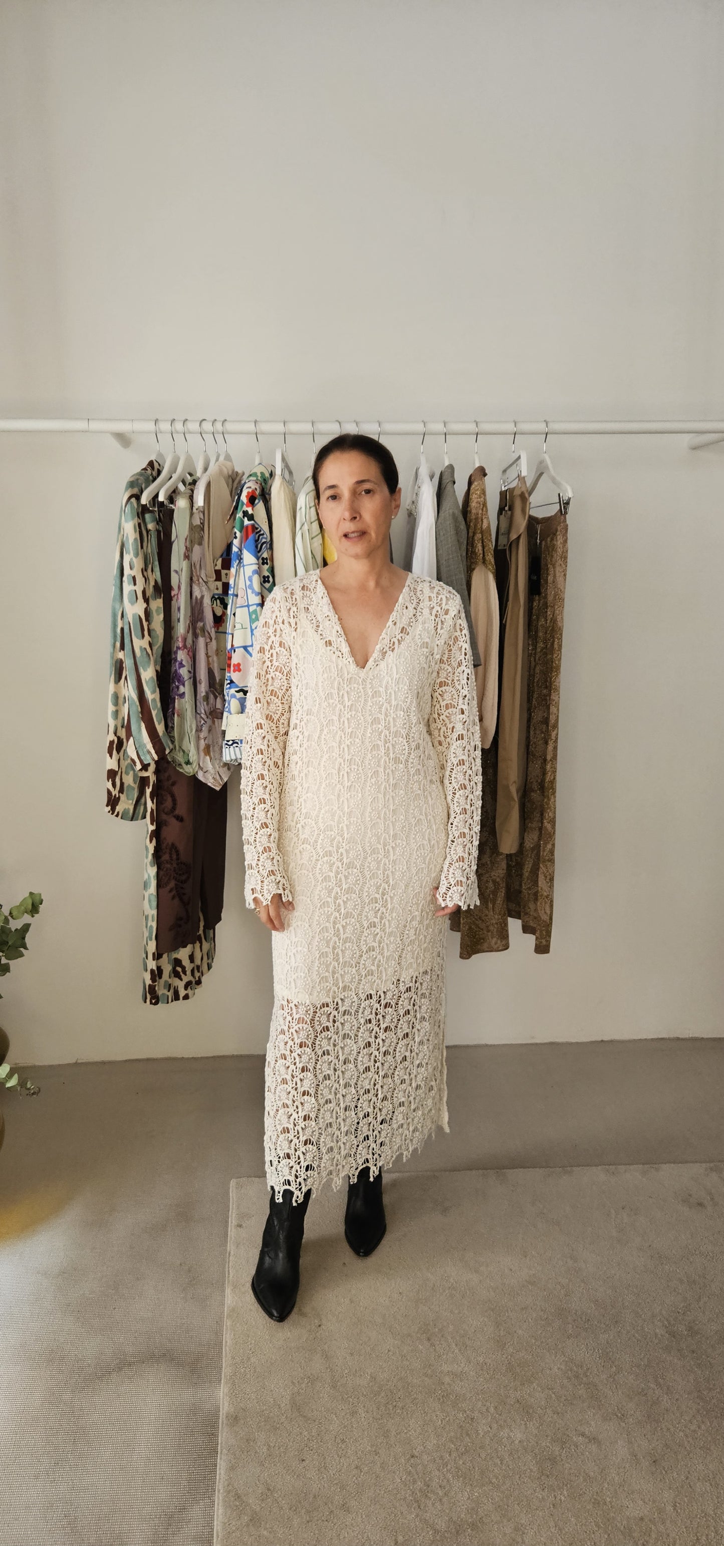 Vestido Guipur