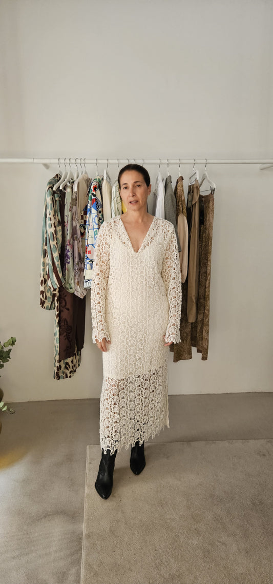 Vestido Guipur