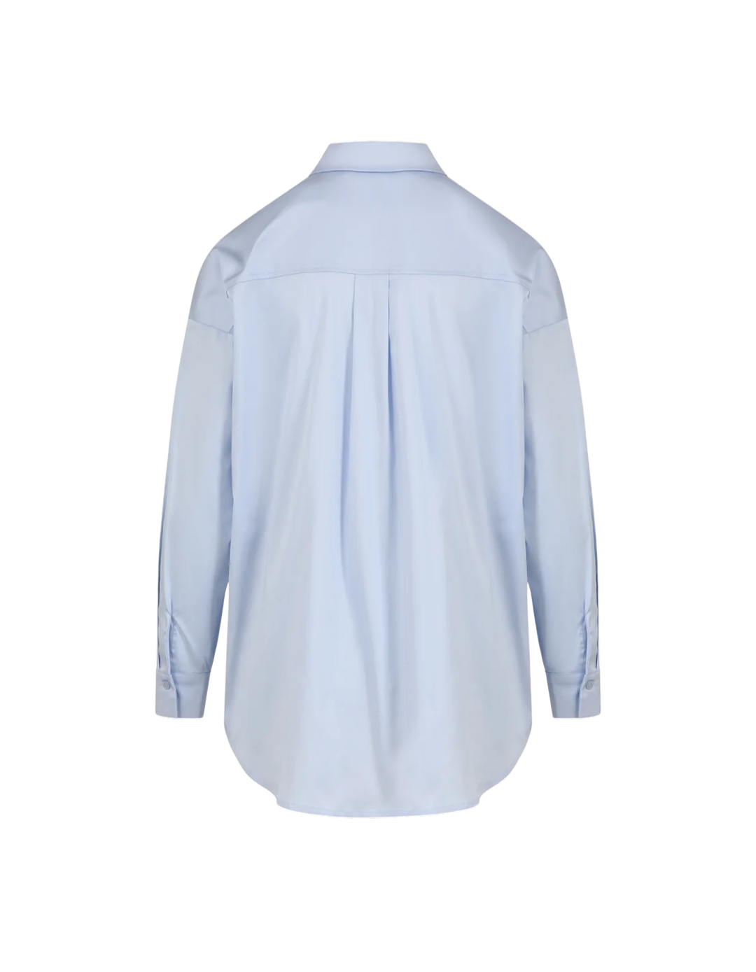 Camisa Azul Pliegue Espalda (Da talla)