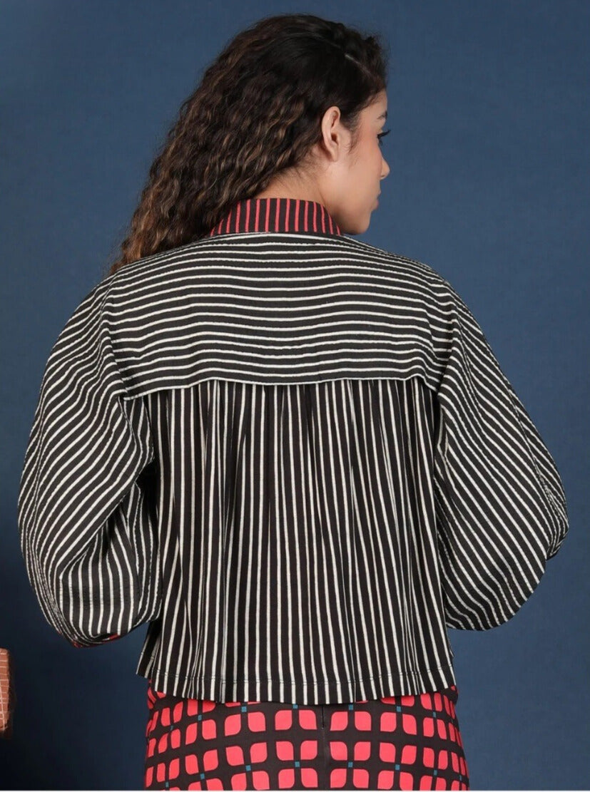 Camisa Rayas Bicolor