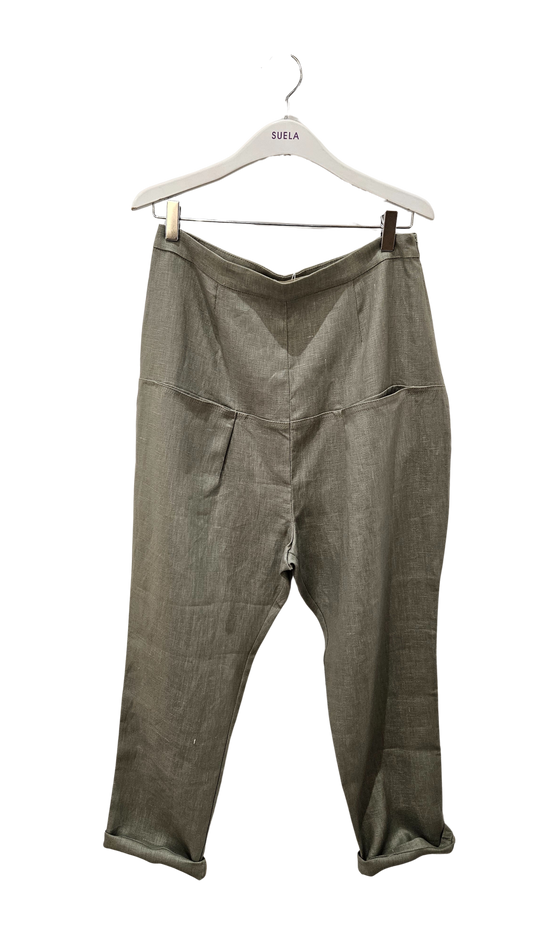 Pantalón Lino Tubo Suela
