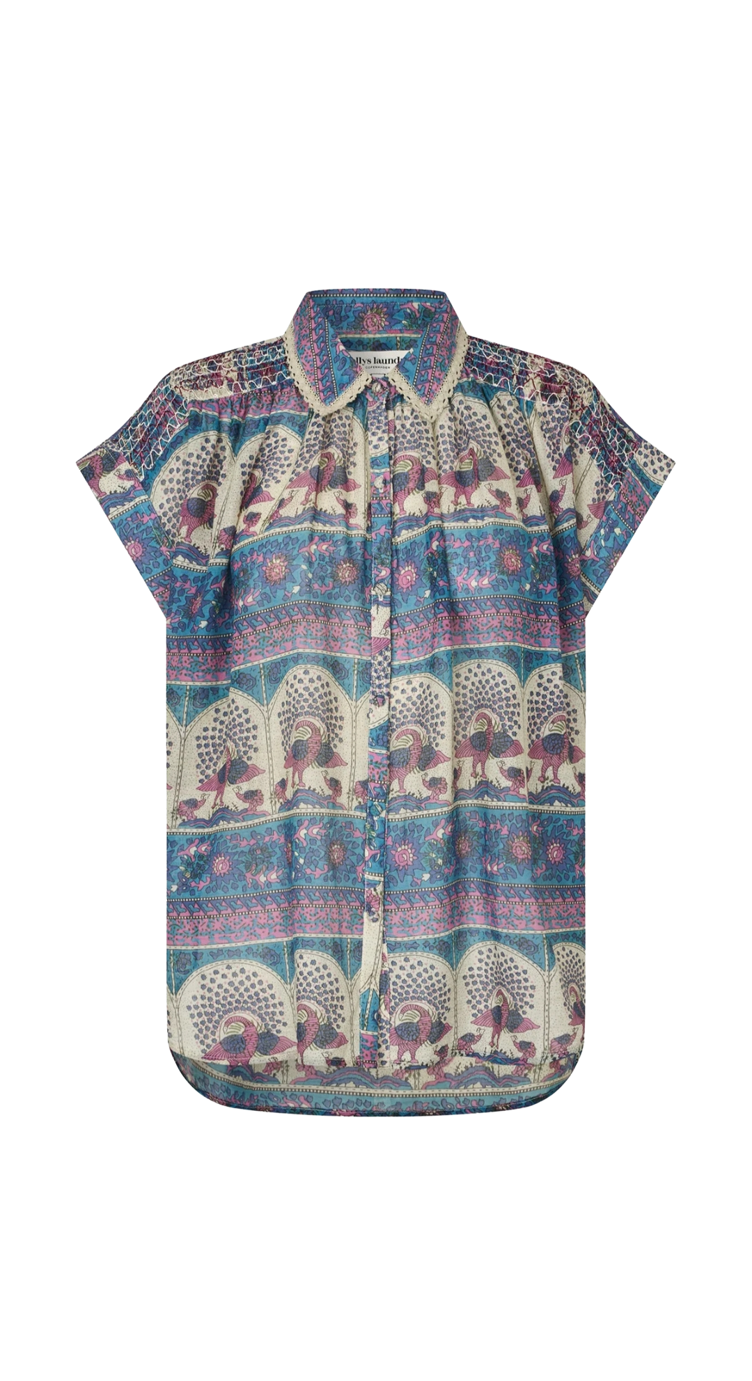 Blusa Cuello Encaje (Da talla)
