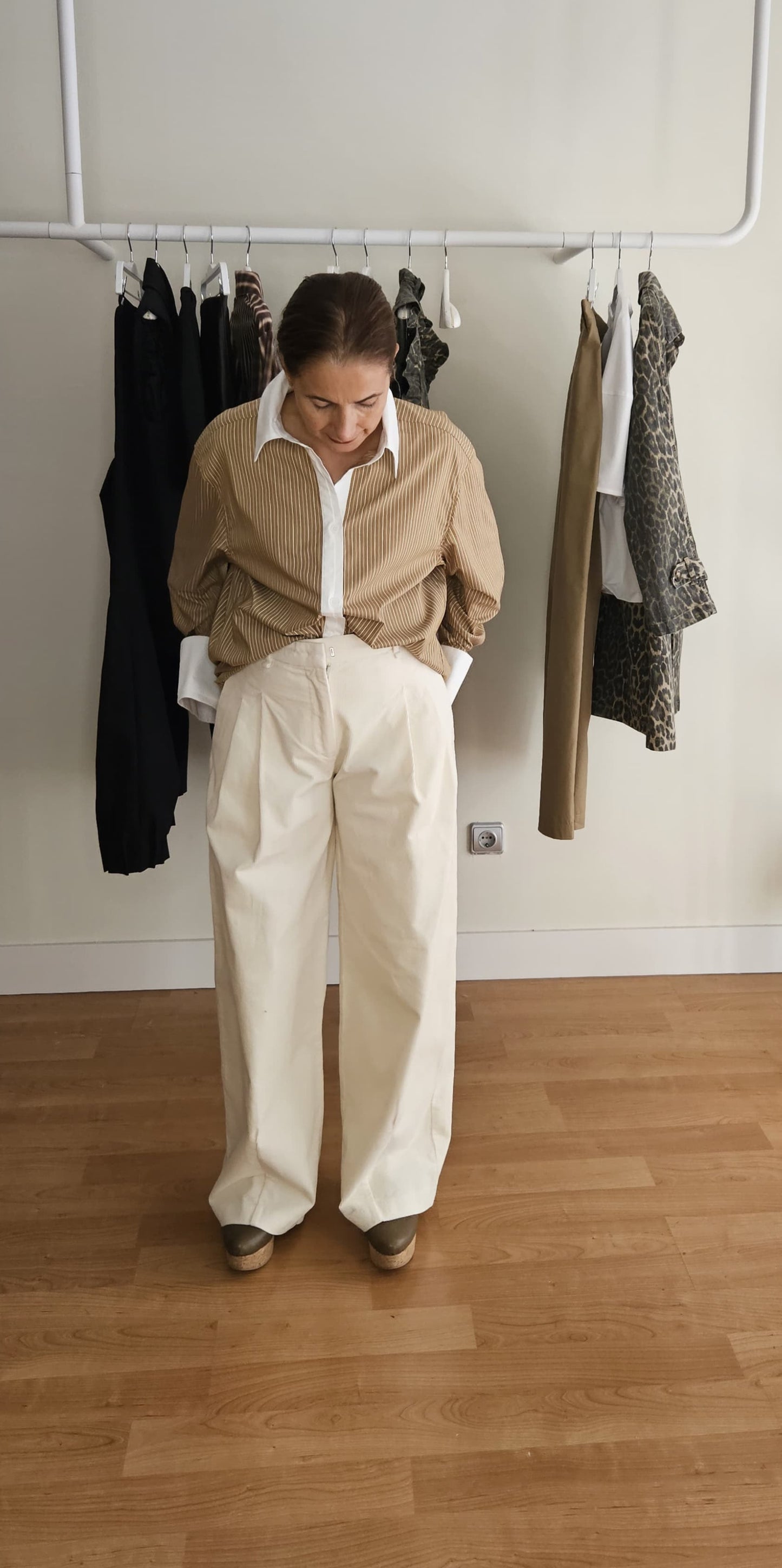 Pantalones Pana Fina Pinzas