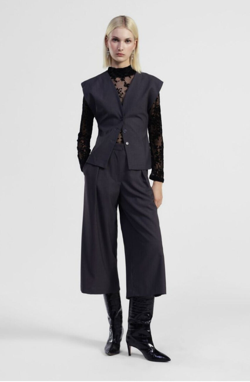 Pantalón Palazzo corto