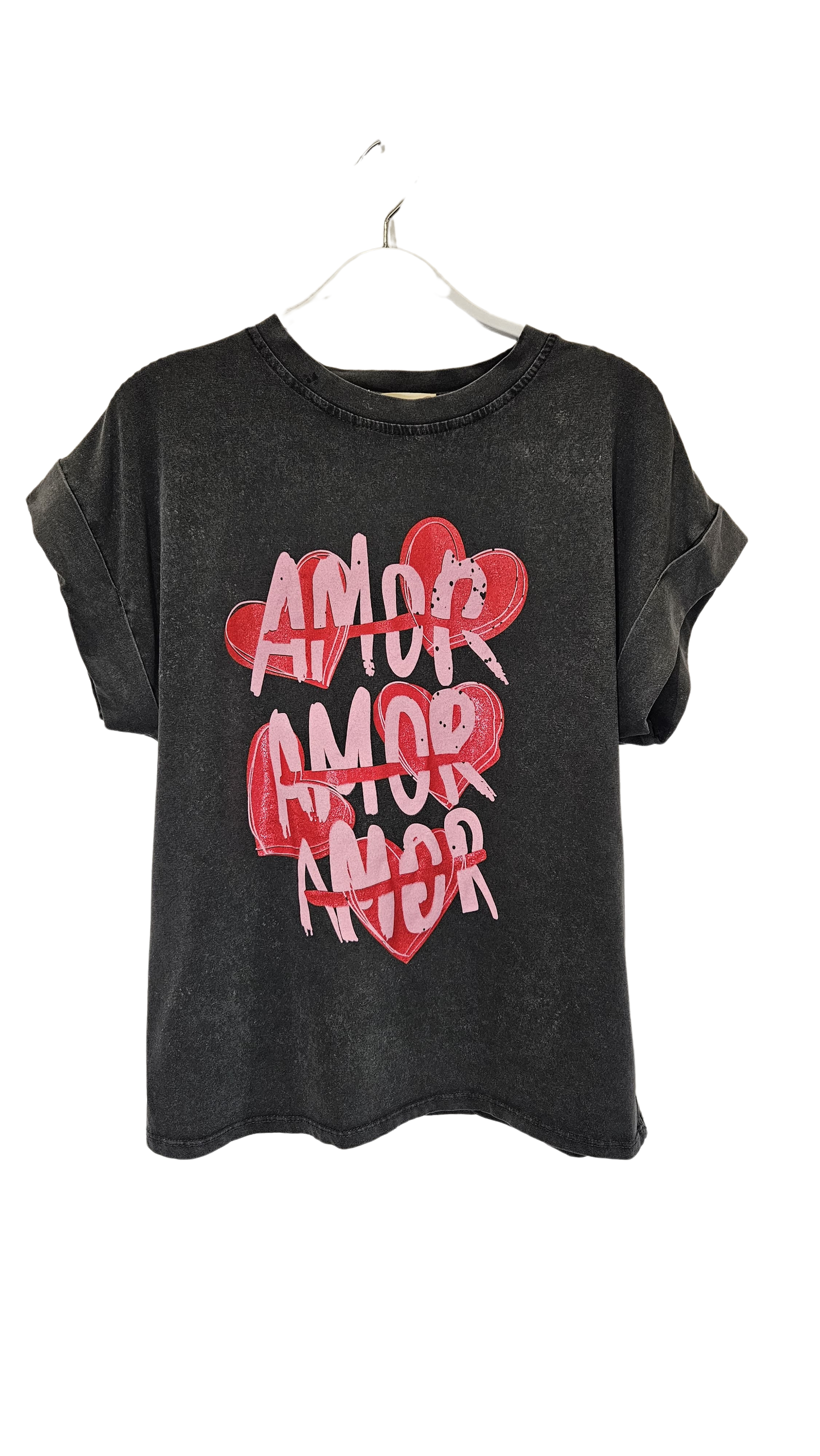 Camiseta Gris Dibujo