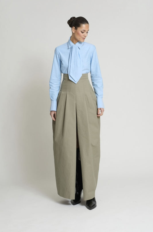 Falda Carmen Gabardina Verde