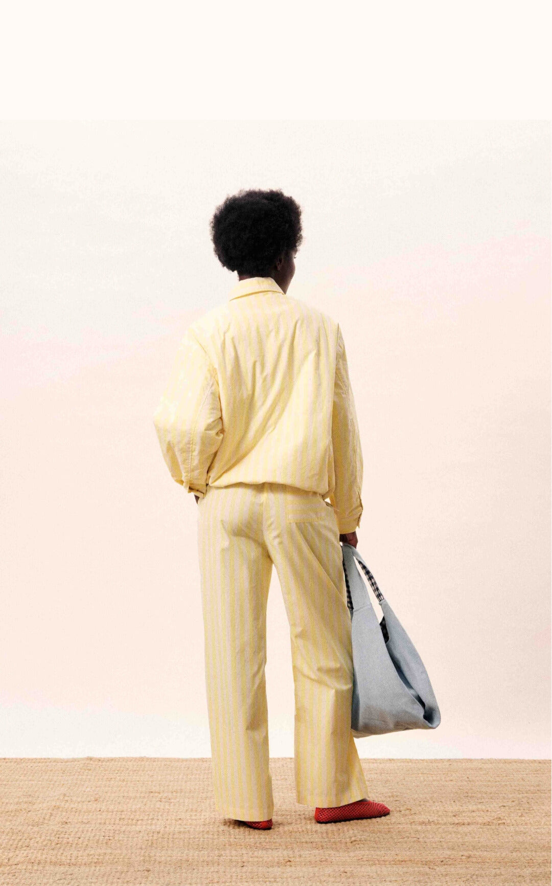 Pantalón Rayas Limón