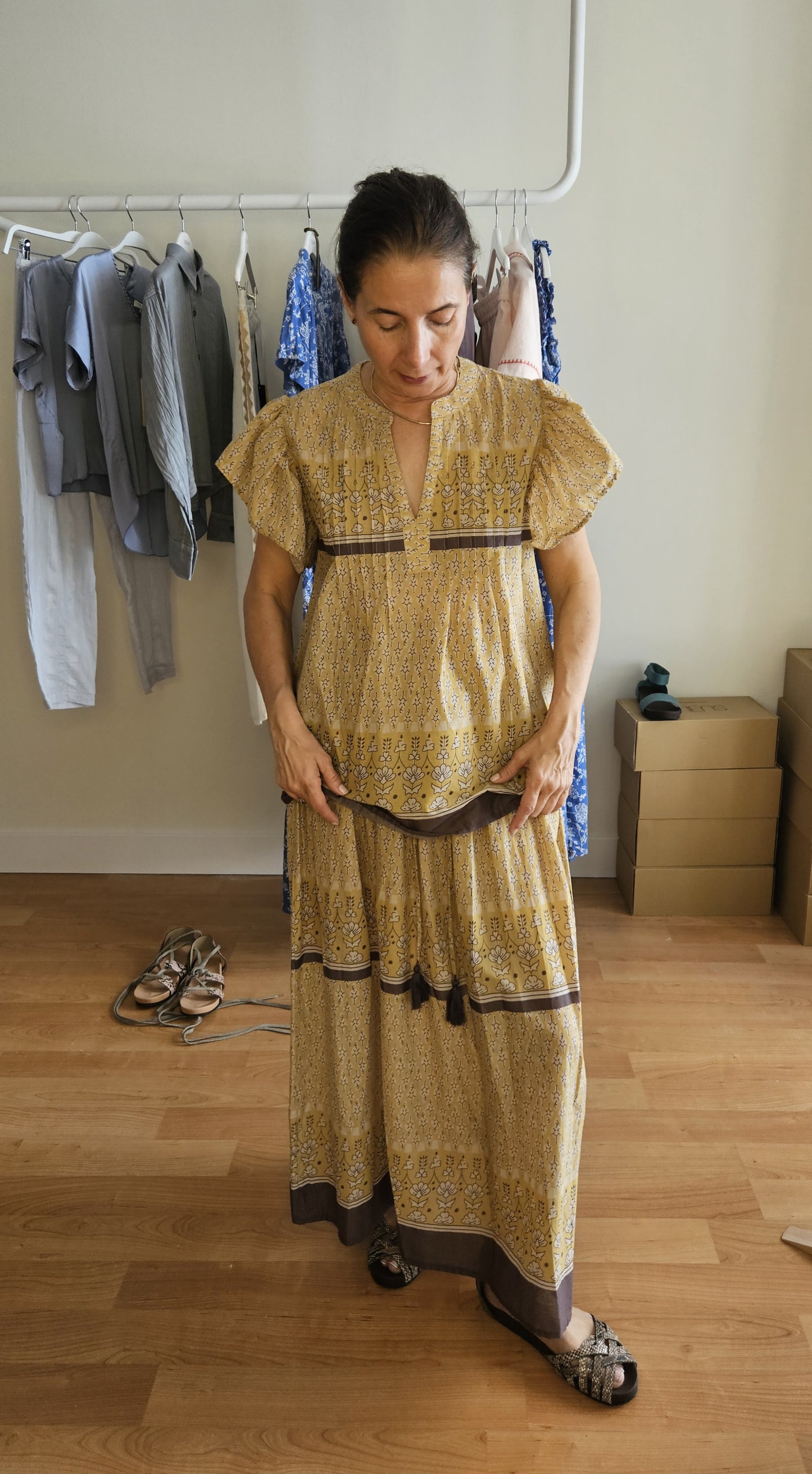 Falda Larga Print (Da talla)