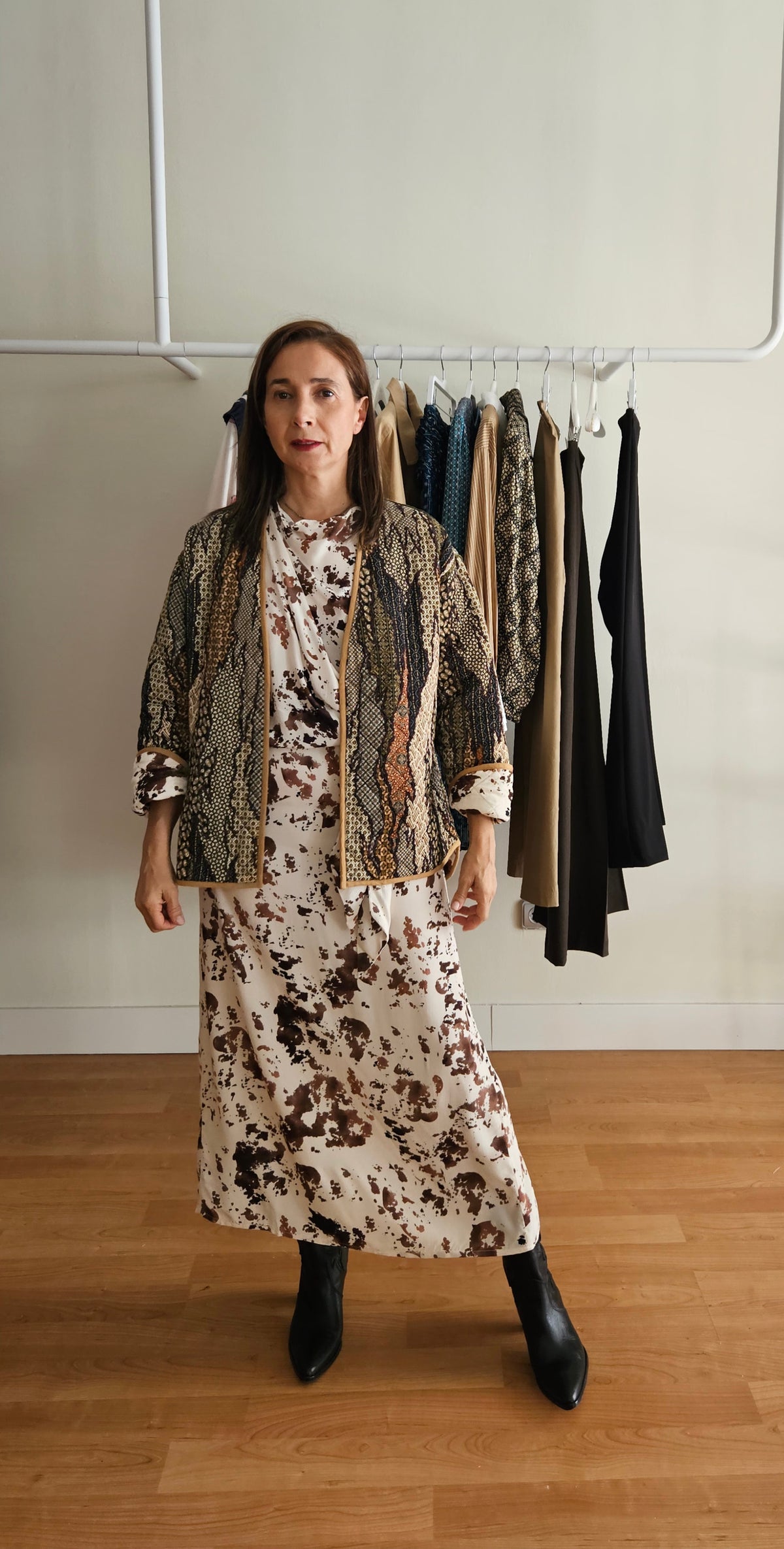 Chaqueta Animal Print Reversible