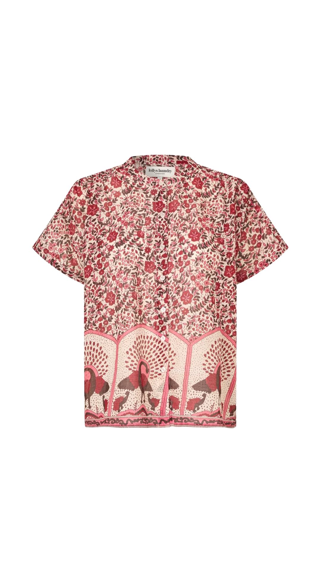 Camisa Estampado Rojo ( Da talla)