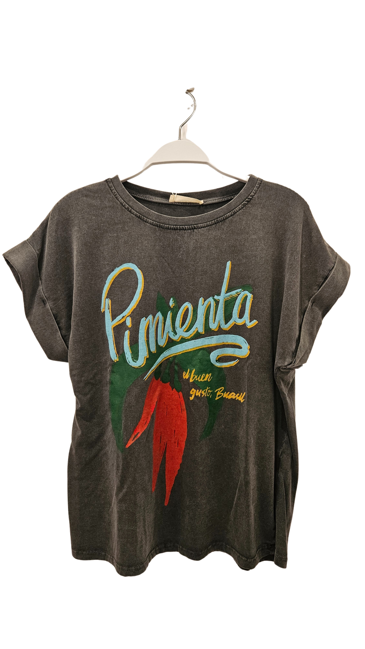 Camiseta Gris Dibujo