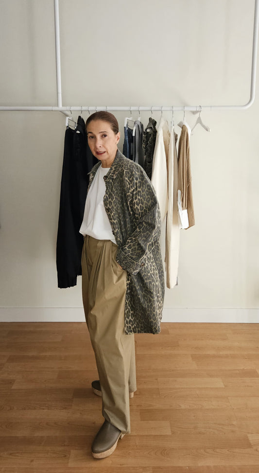 Abrigo Animal Print
