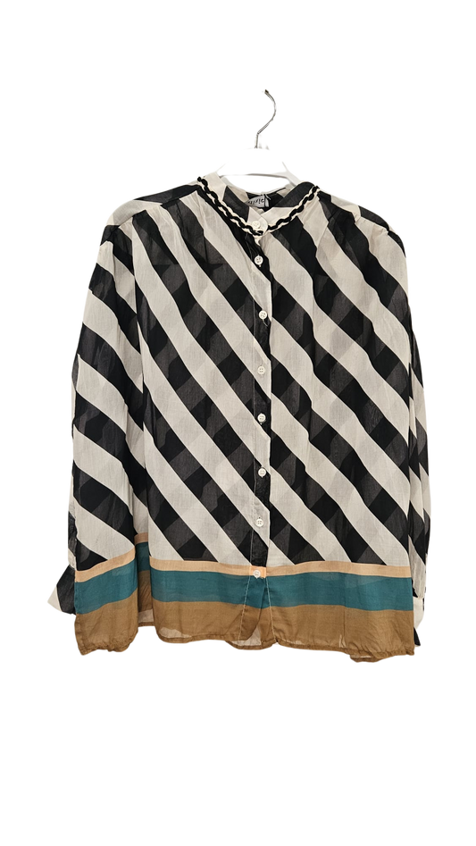 Camisa rayas multicolor