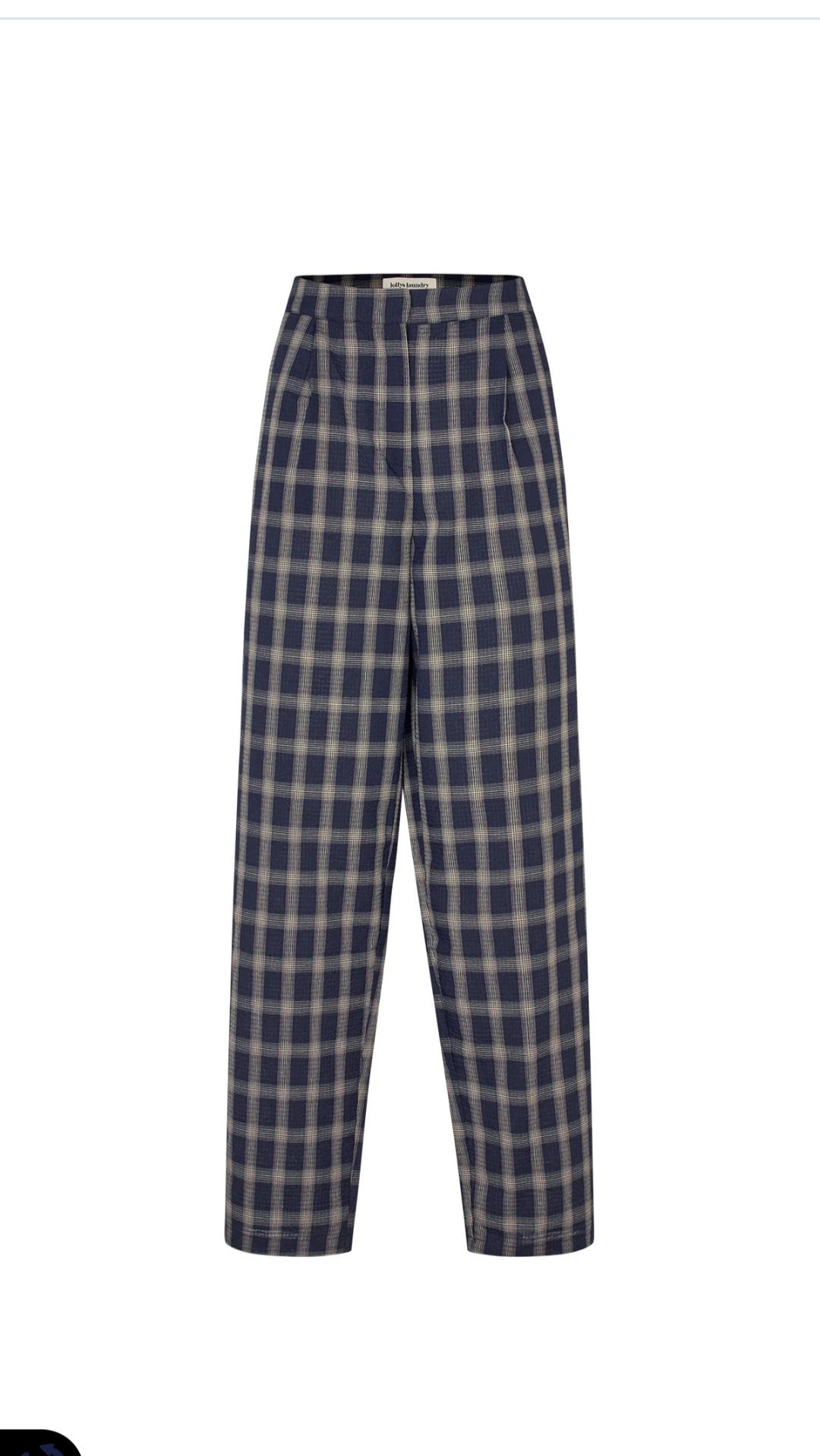 Pantalón Cuadros Azul Marino
