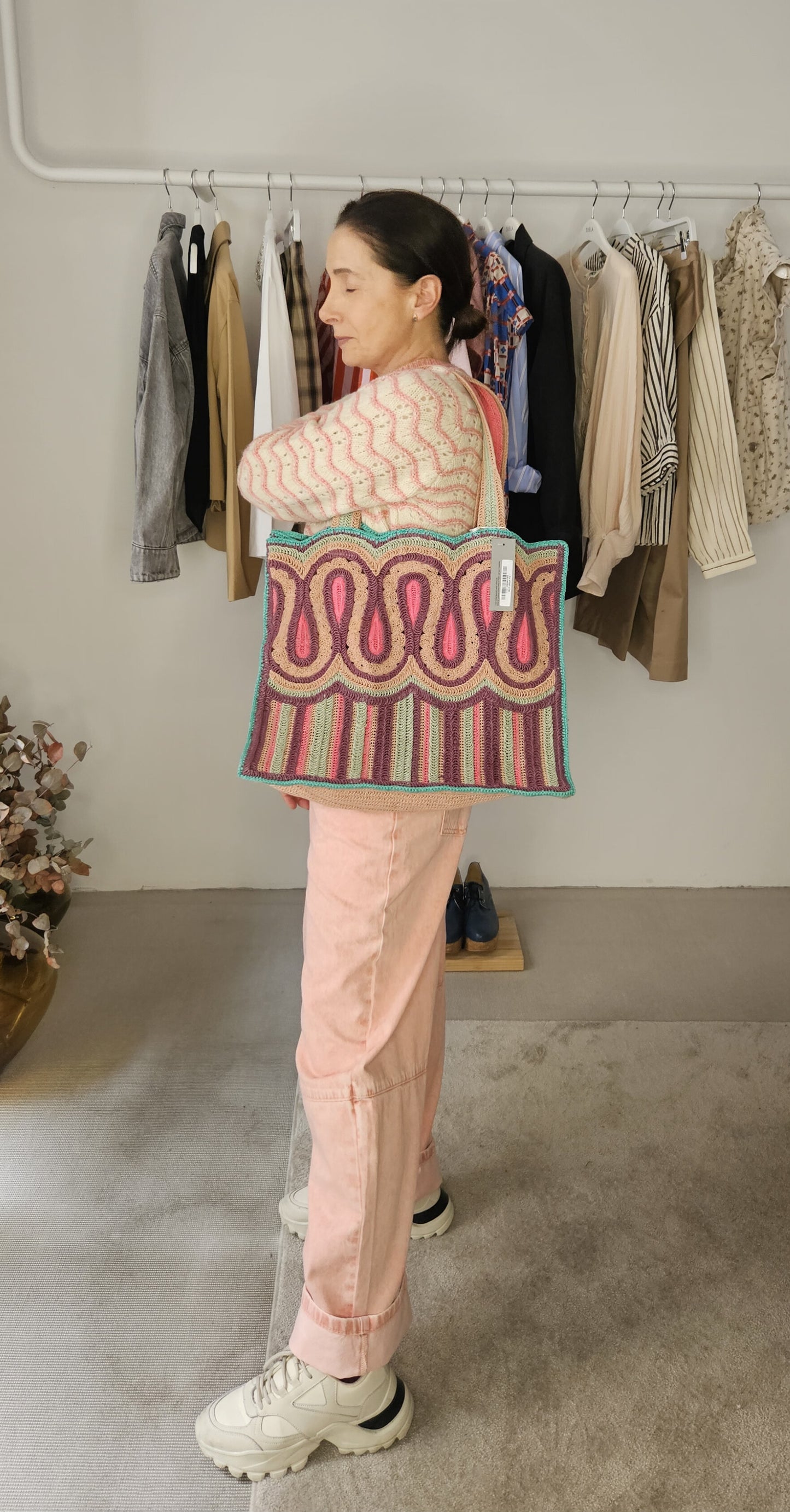 Bolso Rafia Handmade