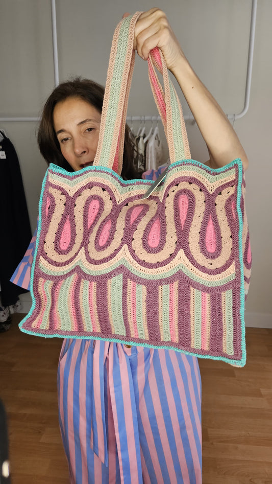 Bolso Rafia Handmade