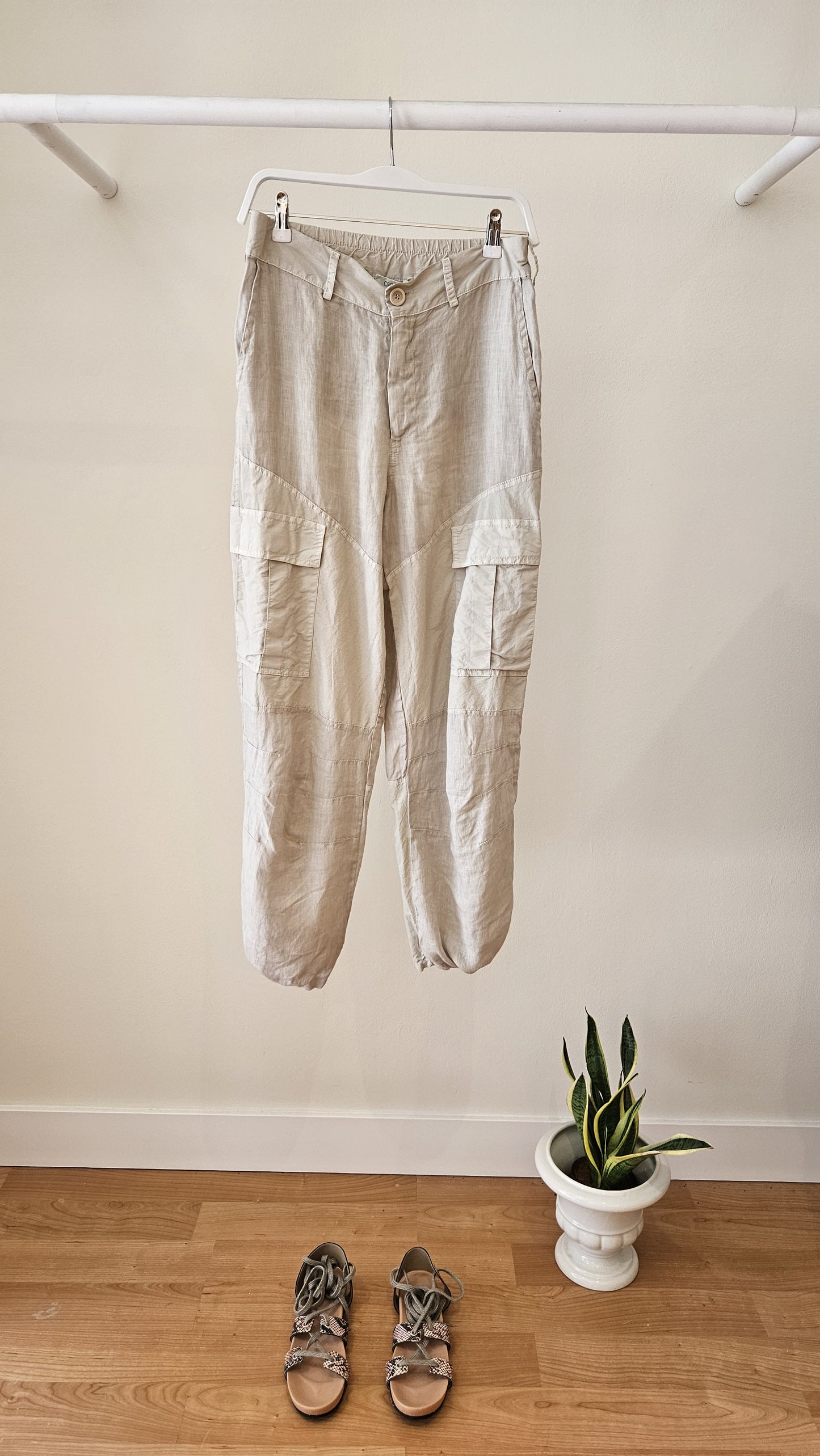 Pantalón Lino Cargo