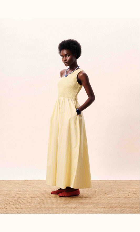 Vestido Rayas Limón