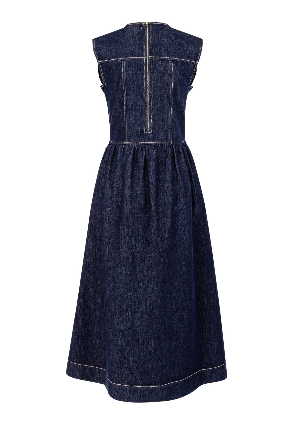 Vestido Denim Sin Mangas