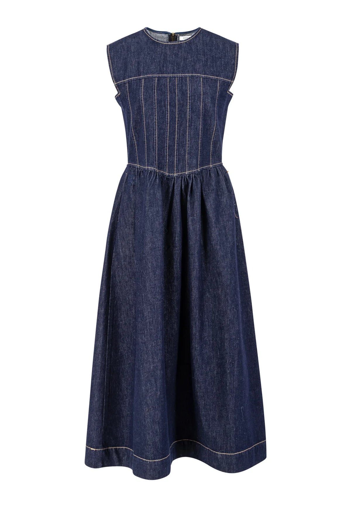 Vestido Denim Sin Mangas