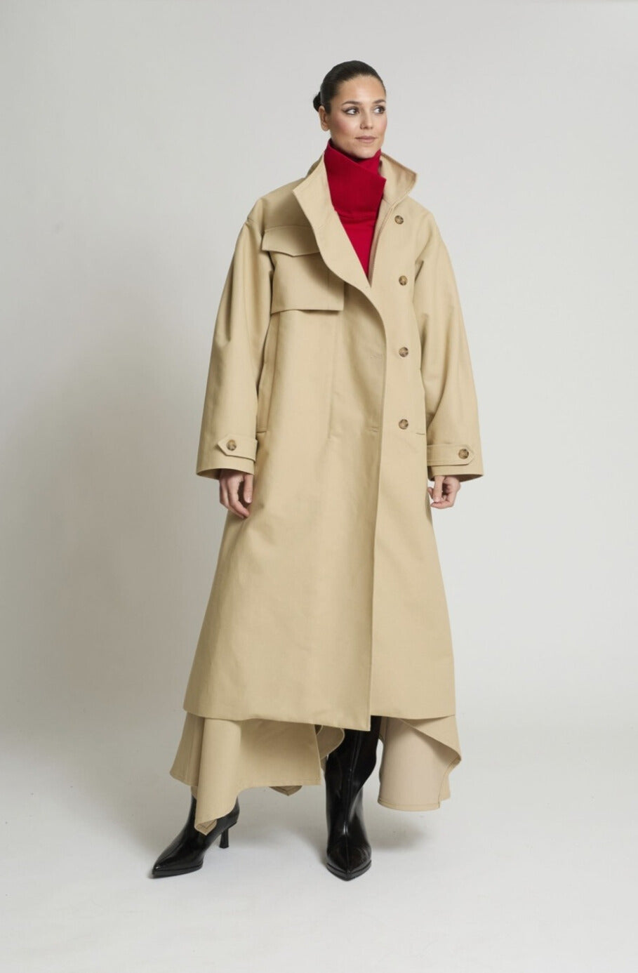 Gabardina Japonesa Larga