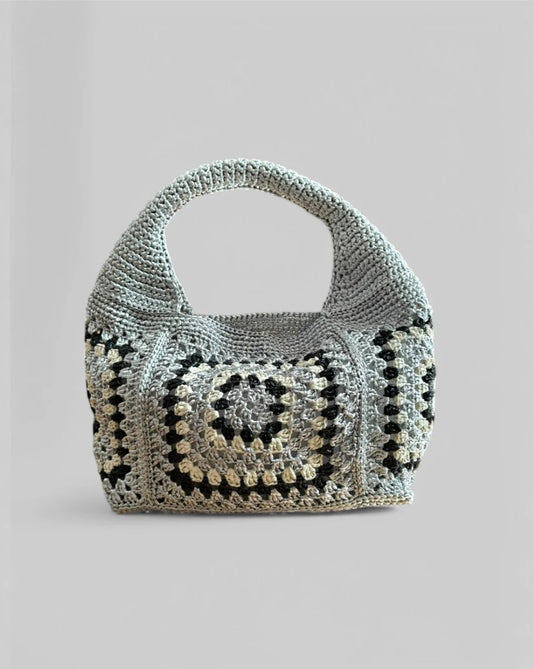Bolso Granny Plata