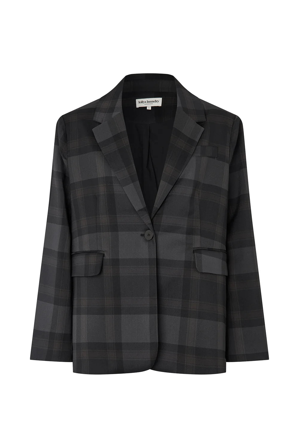 Blazer Cuadros Grises