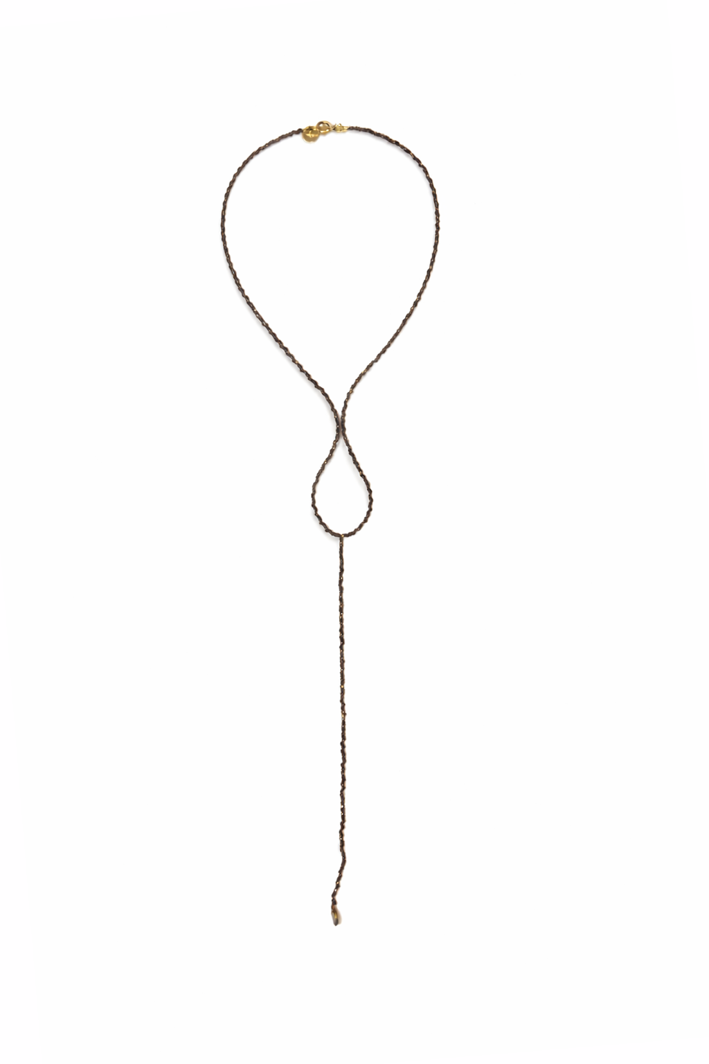 Collar Cristal Chocolate
