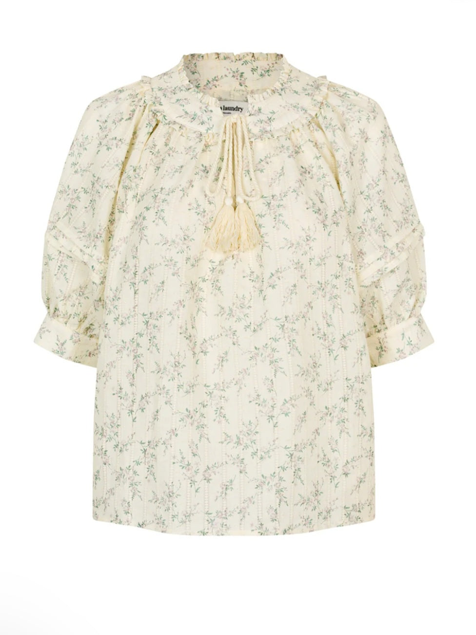 Blusa Estampada Encaje
