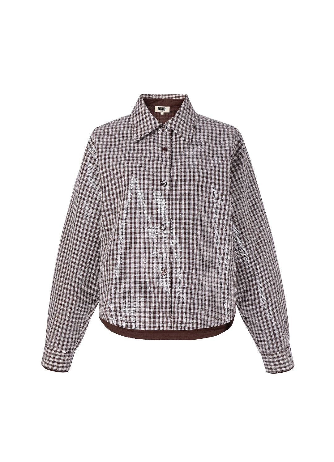 Camisa Lentejuelas Vichy