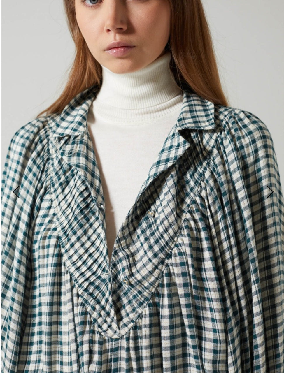 Camisa Cuadros Verdes