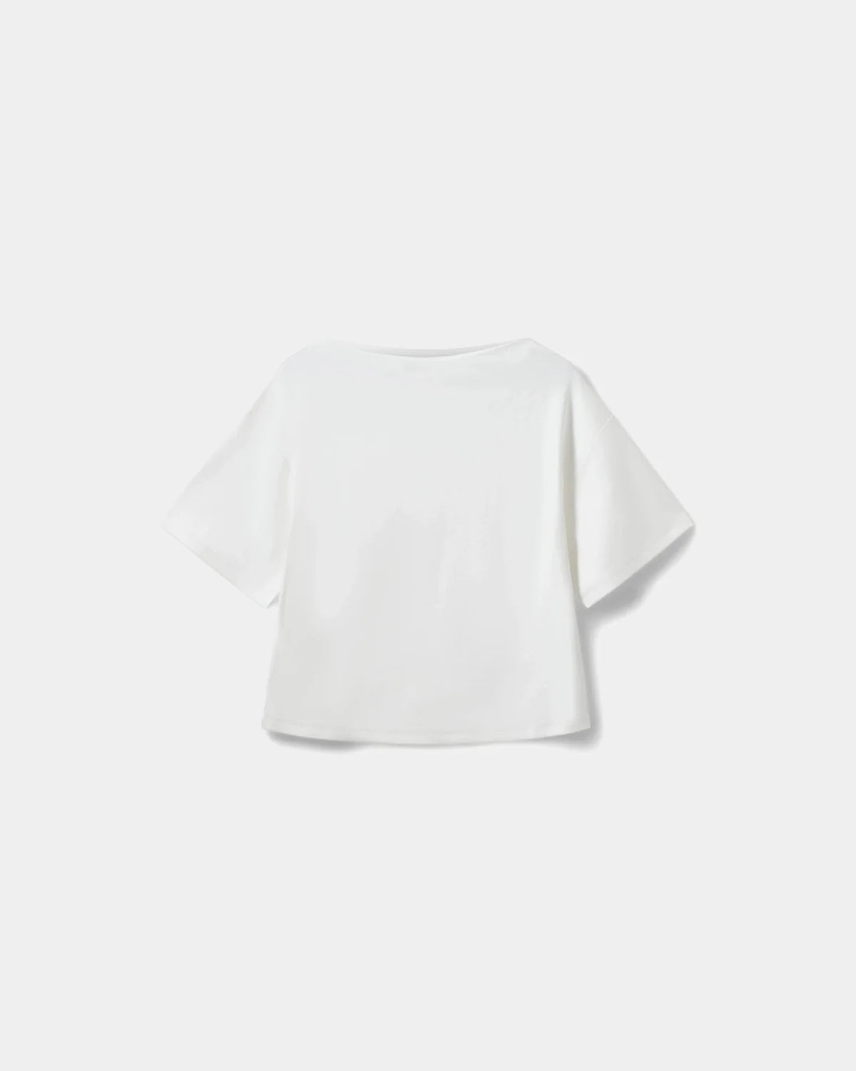 Top Blanco Cuello Barco