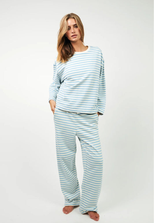 Pantalón Sport Rayas Azules