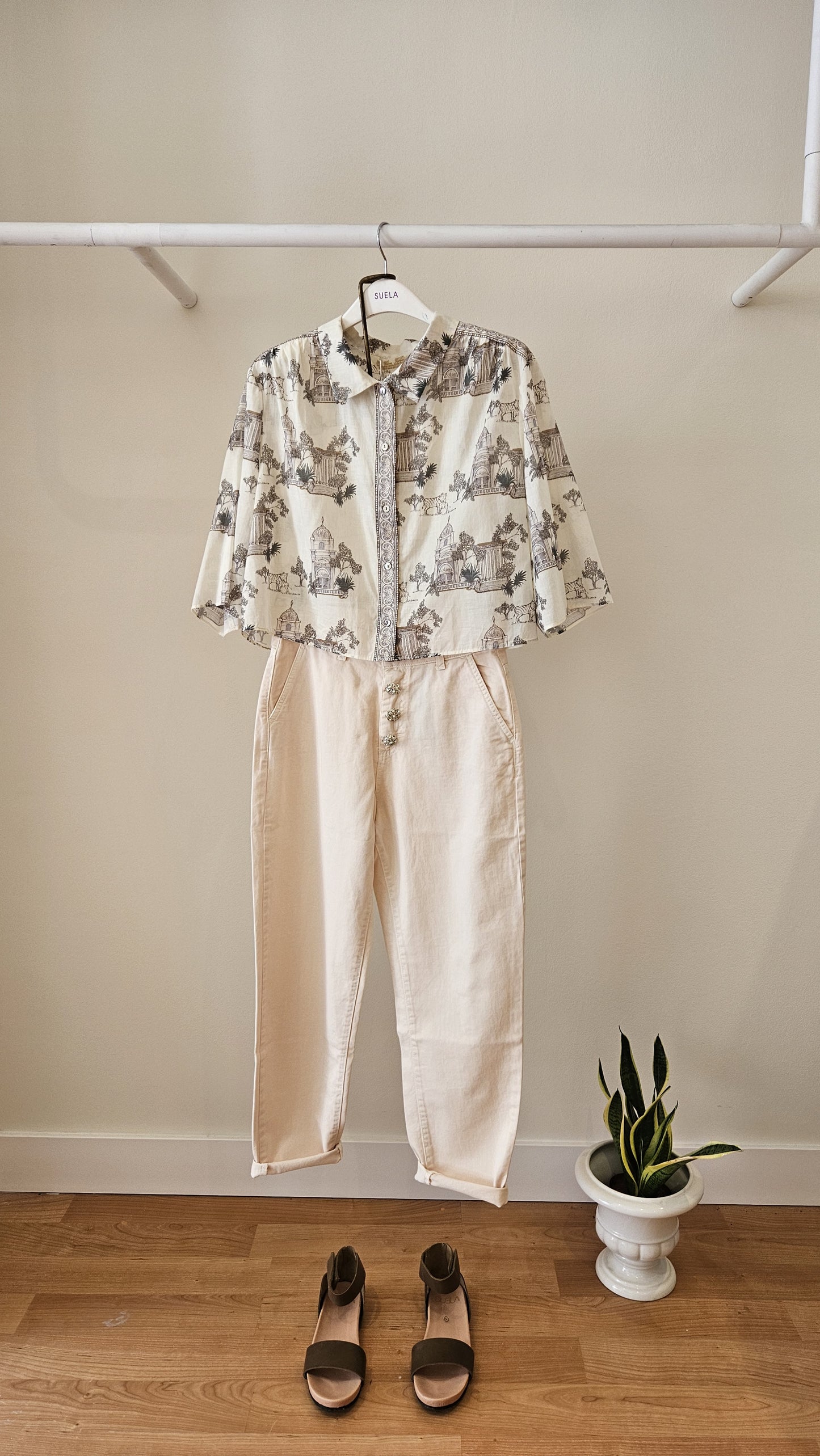 Pantalón Vaquero Botón Joya