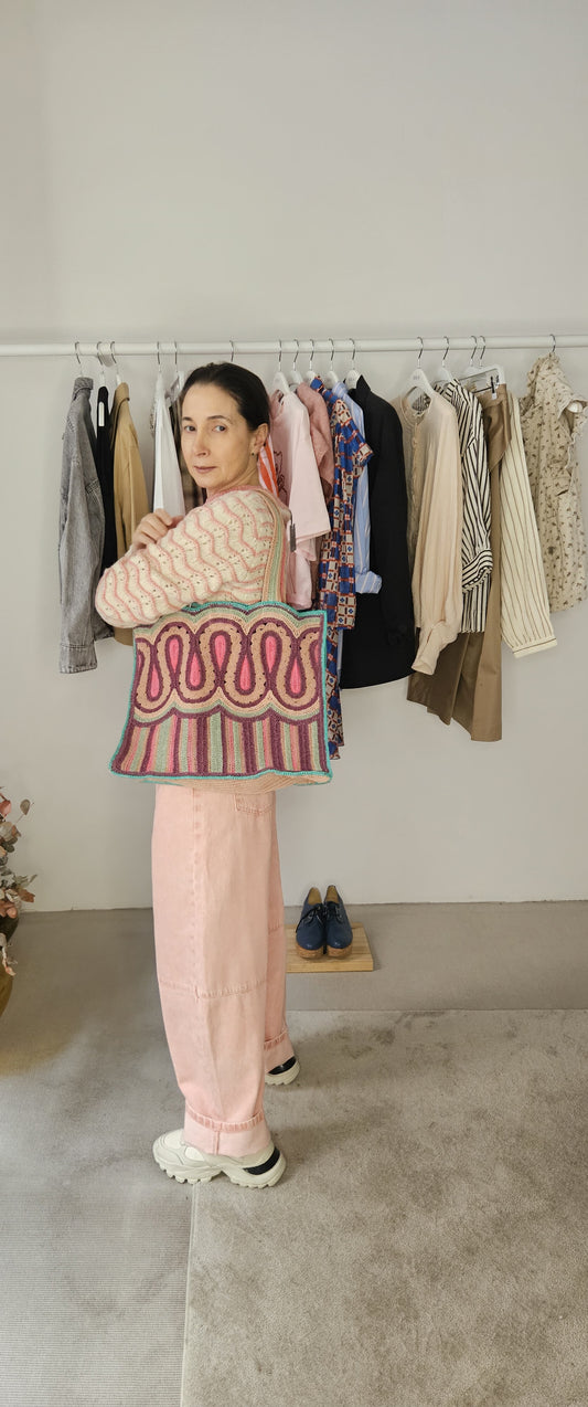 Bolso Rafia Handmade