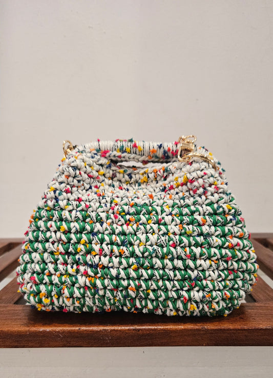 Clutch Melangé Verde