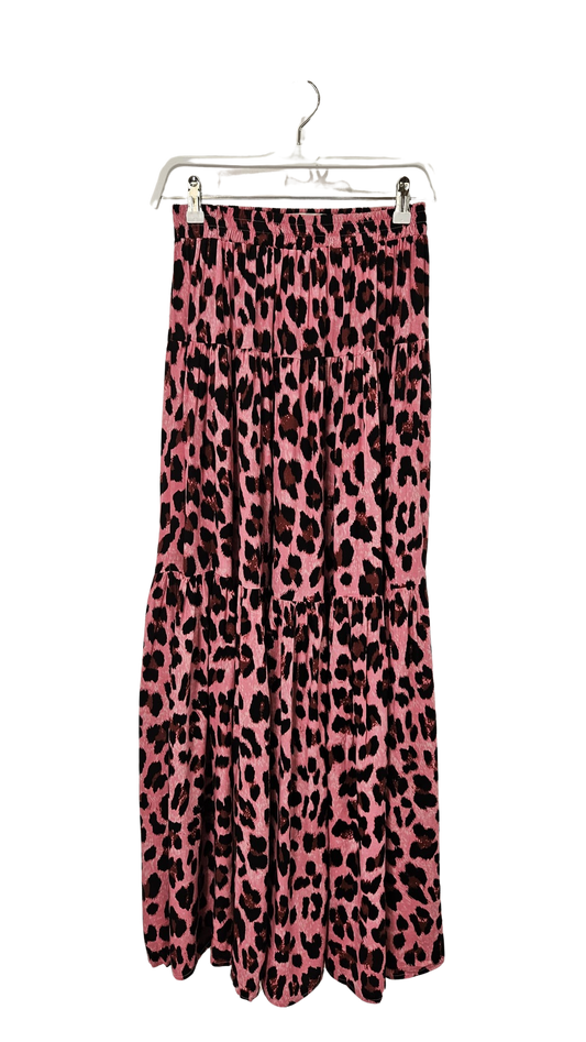 Falda Animal Print Rosa