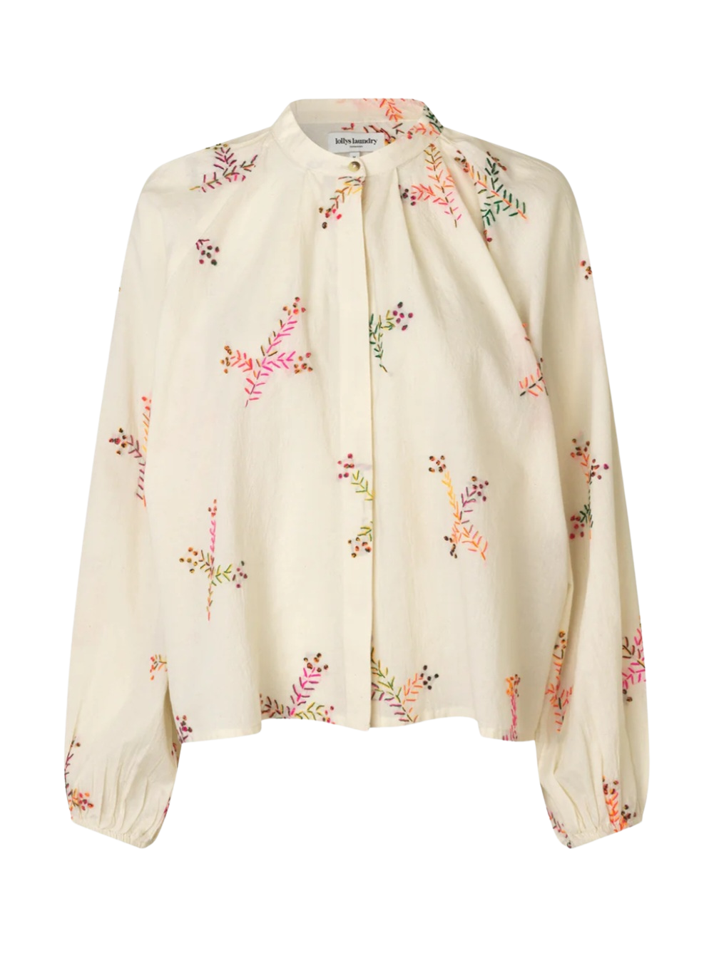 Camisa Bordada Neón