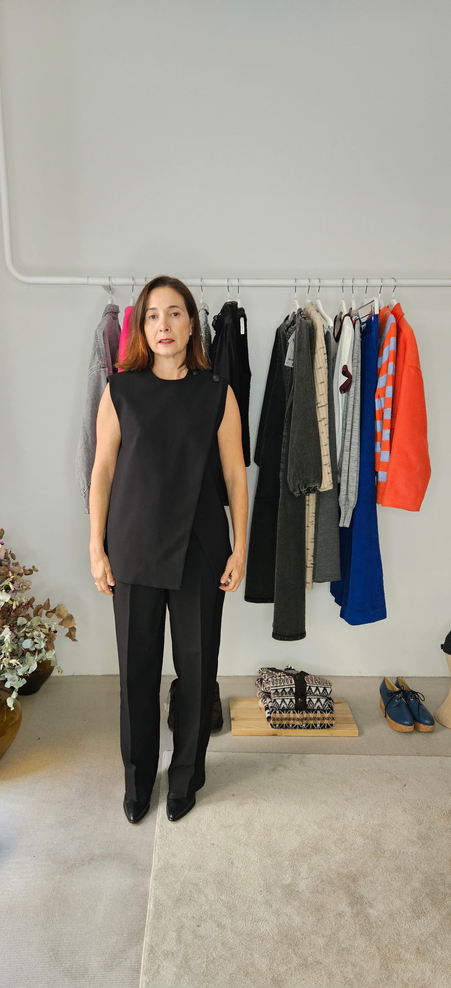 Pantalón Traje Negro