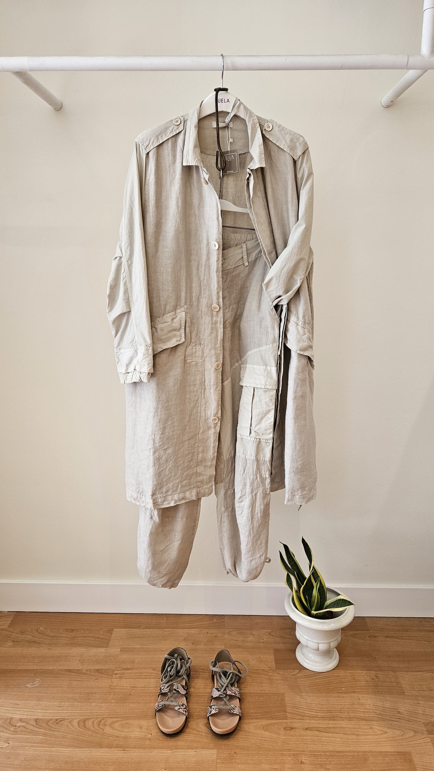 Pantalón Lino Cargo
