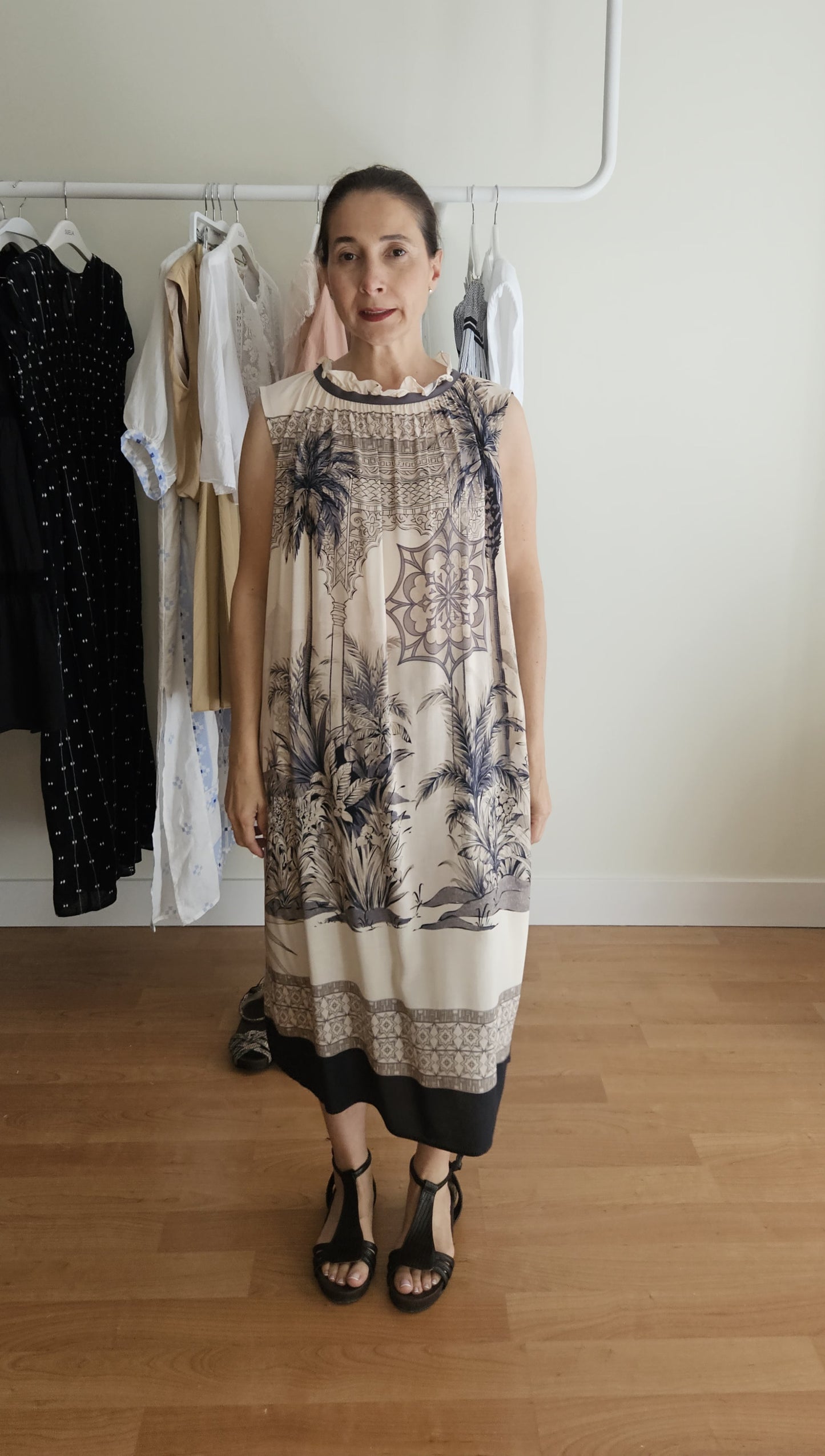 Vestido Estampado Japón