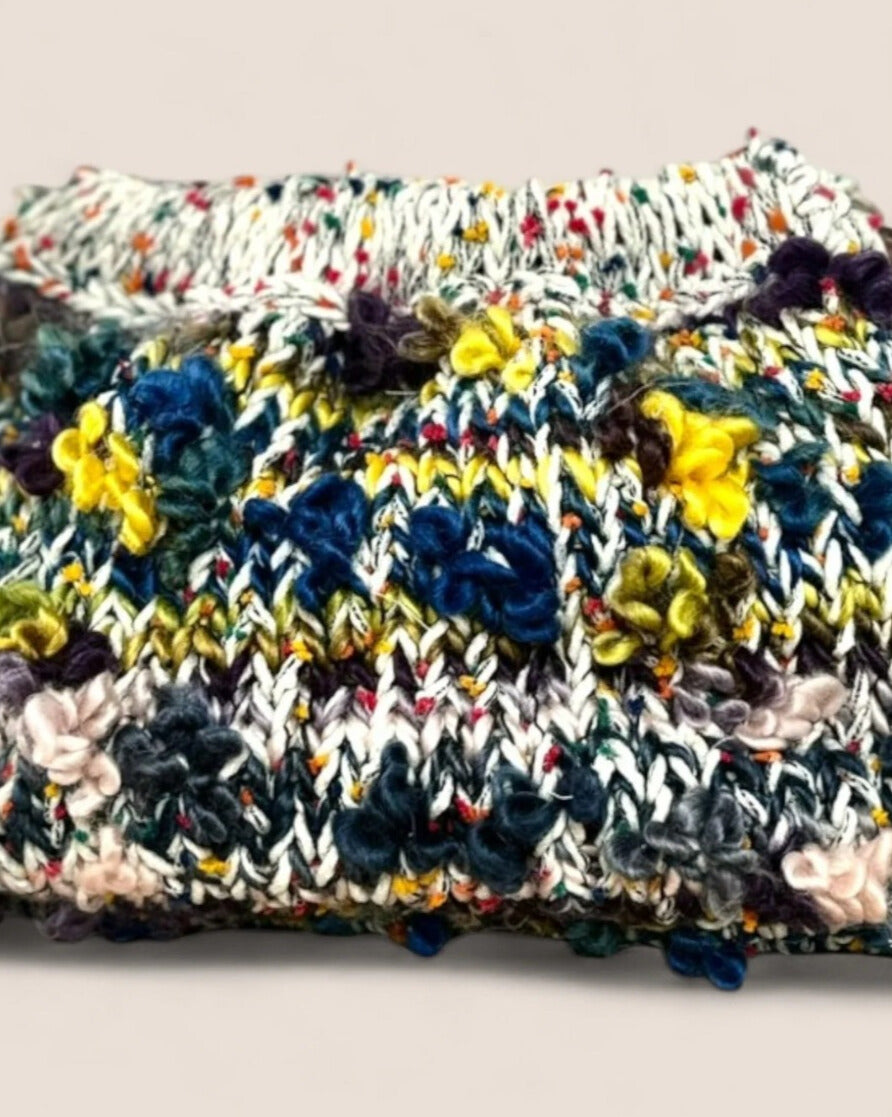 Bolso Scrunch Copenhague Blanco Multicolor