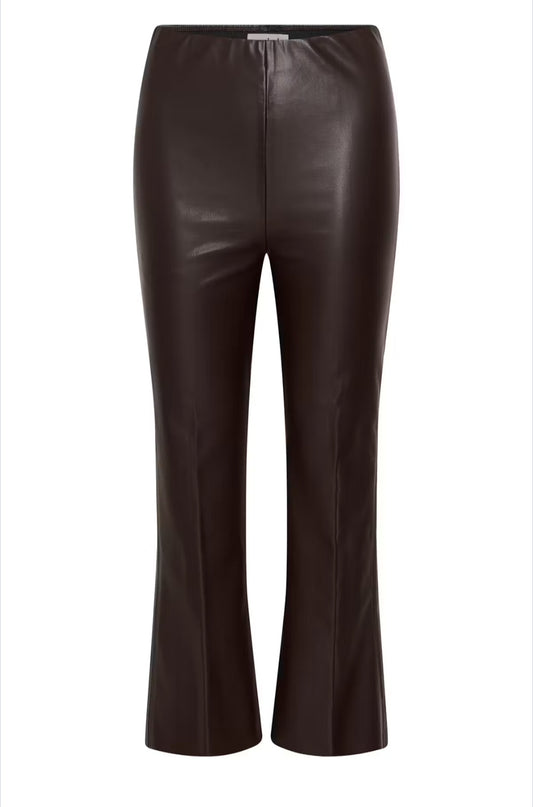Pantalón Efecto Piel Choco