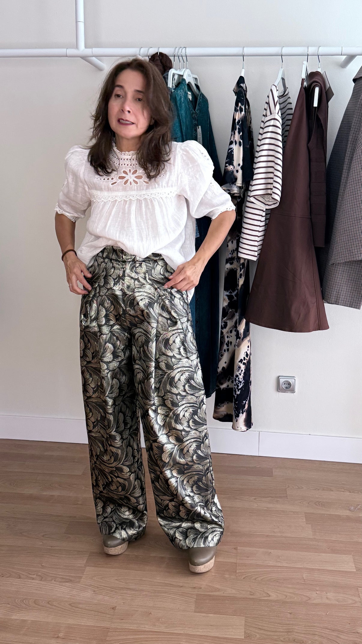 Pantalón Vestido Pinzas