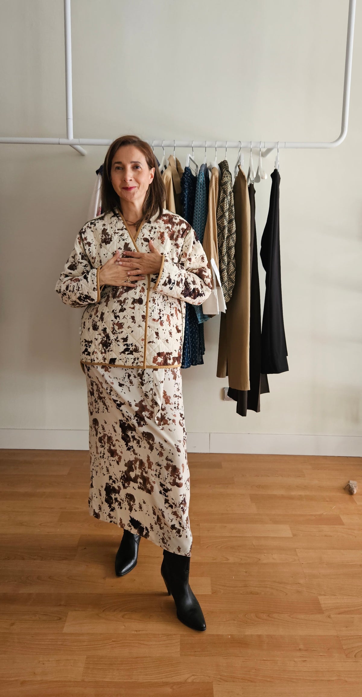 Chaqueta Animal Print Reversible