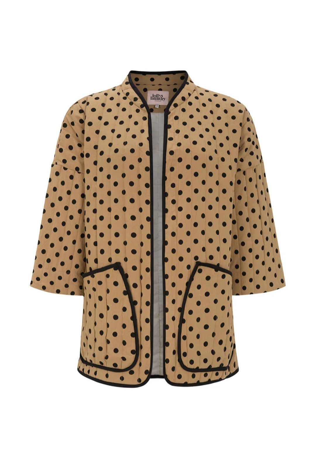 Chaqueta-Kimono Estampado Lunares